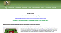 Desktop Screenshot of michiganhiddenfence.com